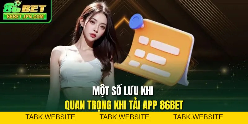 Tải App 86BET - Siêu Phẩm Cược Tỷ Đô Chỉ Với 3 Bước Cài Đặt